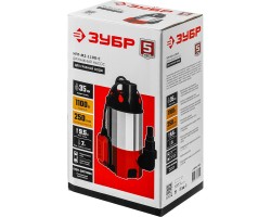 Дренажный насос для грязной воды Зубр НПГ-М3-1100-С-foto4