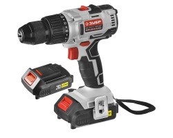 Дрель-шуруповерт BL-motor Зубр ДАИ-18-2-Ли КНМ4 серия МАСТЕР