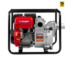 Мотопомпа бензиновая Зубр МПГ-1300-80 серия МАСТЕР-foto4