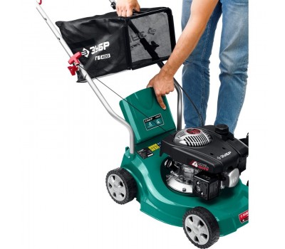 Бензиновая газонокосилка Зубр ГБ-400 Бензиновая газонокосилка Зубр ГБ-400
