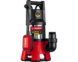 Дренажный насос для грязной воды Зубр НПГ-М3-1400-С Мастер