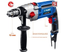 Дрель ударная двухскоростная + кейс ЗУБР ДУ-П850-2 ЭРМК серия ПРОФЕССИОНАЛ-foto3