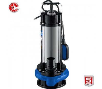 Насос дренажный с большим напором Зубр НПГ-Т5-1500