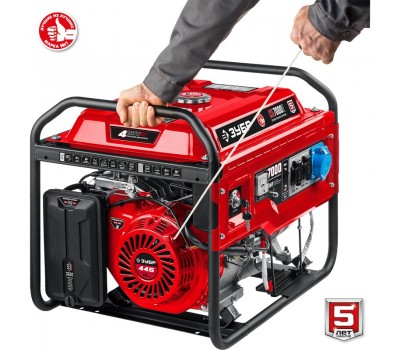 Генератор бензиновый ЗУБР СБ-7000Е