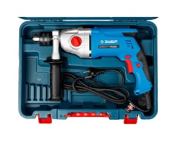 Дрель ударная двухскоростная + кейс Зубр ЗДУ-1100-2 ЭРМКМ2 серия ПРОФЕССИОНАЛ-foto10