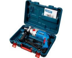 Дрель ударная двухскоростная + кейс Зубр ЗДУ-1100-2 ЭРМКМ2 серия ПРОФЕССИОНАЛ