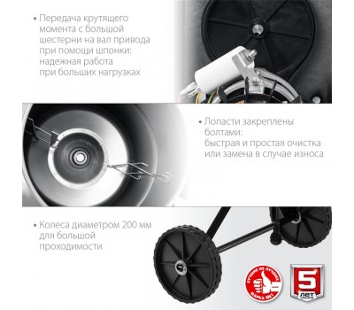 Бетономешалка ЗУБР БМЧ-120