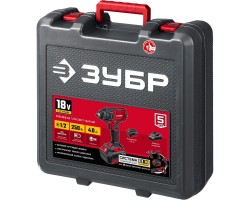 Аккумуляторный ударный гайковерт Зубр ГУЛ-255-41-foto15
