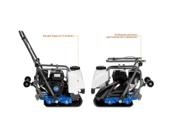 Виброплита бензиновая Зубр ЗВПБ-15 А серия ПРОФЕССИОНАЛ-foto3