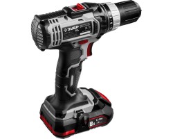 Дрель-шуруповерт 2 АКБ Зубр ДШЛ-181 серия СТАНДАРТ-foto3