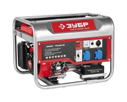 Генератор бензиновый Зубр ЗЭСБ-3500-ЭМ2 серия МАСТЕР