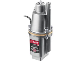 Насос вибрационный Родничок-В с верхним забором воды 25 м провод Зубр НВВ-25