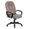 Кресло руководителя Бюрократ CH-868N серый эко.кожа крестовина пластик