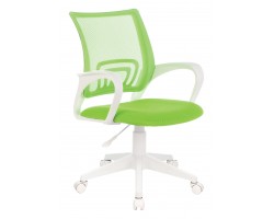 Кресло Бюрократ CH-W695NLT салатовый TW-03A TW-18 сетка/ткань крестовина пластик пластик белый