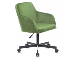 Кресло Бюрократ CH-380M фисташковый Italia 12 крестовина металл черный