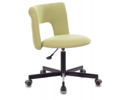 Кресло Бюрократ KF-1M светло-зеленый 26-32 крестовина металл черный