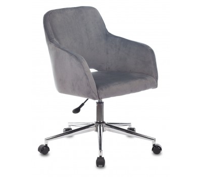 Кресло Бюрократ CH-380SL серая жемчужина Italia 26 крестовина металл хром