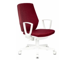 Кресло Бюрократ CH-W545 красный 38-410 крестовина пластик пластик белый