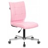 Кресло Бюрократ CH-330M светло-розовый Diamond 357 эко.кожа крестовина металл