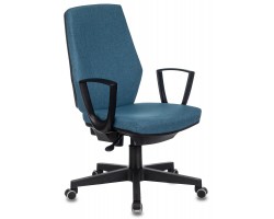 Кресло Бюрократ CH-545 синий 38-415 крестовина пластик