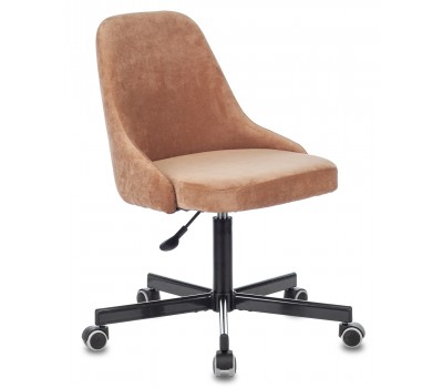 Кресло Бюрократ CH-340M светло-коричневый Velvet 90 крестовина металл