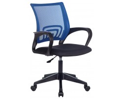 Кресло Бюрократ CH-695NLT синий TW-05 сиденье черный TW-11 сетка/ткань крестовина пластик