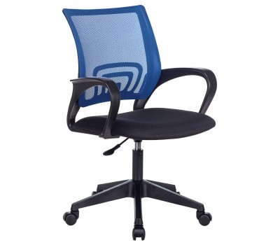 Кресло Бюрократ CH-695NLT синий TW-05 сиденье черный TW-11 сетка/ткань крестовина пластик