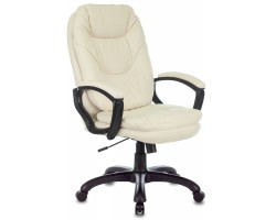 Кресло руководителя Бюрократ CH-868N слоновая кость OR-10 эко.кожа крестовина пластик