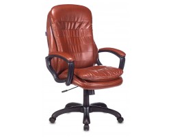 Кресло руководителя Бюрократ T-9950LT коричневый Boroko-37 эко.кожа крестовина пластик