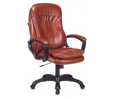 Кресло руководителя Бюрократ T-9950LT коричневый Boroko-37 эко.кожа крестовина пластик