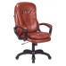 Кресло руководителя Бюрократ T-9950LT коричневый Boroko-37 эко.кожа крестовина пластик