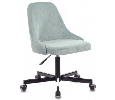 Кресло Бюрократ CH-340M серо-голубой Light-28 крестовина металл