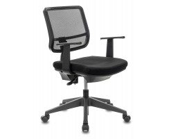 Кресло Бюрократ CH-535 черный TW-01 TW-11 сетка/ткань крестовина пластик