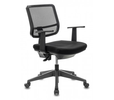 Кресло Бюрократ CH-535 черный TW-01 TW-11 сетка/ткань крестовина пластик