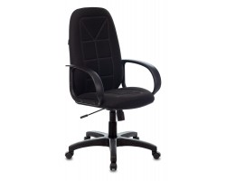 Кресло руководителя Бюрократ CH 727 черный крестовина пластик