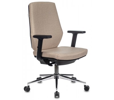 Кресло Бюрократ CH-545SL бежевый 38-402 крестовина металл хром