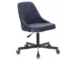 Кресло Бюрократ CH-340M темно-синий Light-27 крестовина металл