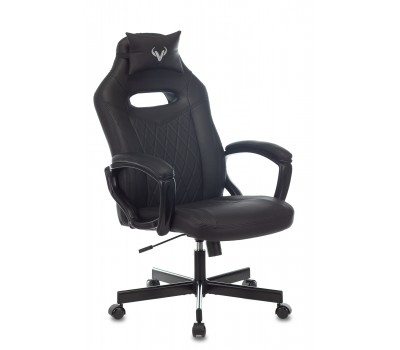 Кресло игровое Zombie VIKING 6 KNIGHT черный эко.кожа с подголов. крестовина металл