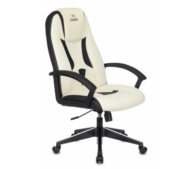 Кресло игровое Zombie 8 белый/черный эко.кожа крестовина пластик Кресло игровое Zombie 8 белый/черный эко.кожа крестовина пластик