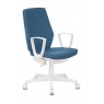 Кресло Бюрократ CH-W545 синий 38-415 крестовина пластик пластик белый