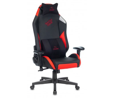 Кресло игровое Zombie HERO BATTLEZONE PRO черный/красный эко.кожа с подголов. крестовина пластик