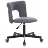 Кресло Бюрократ KF-1M серый 26-25 крестовина металл черный