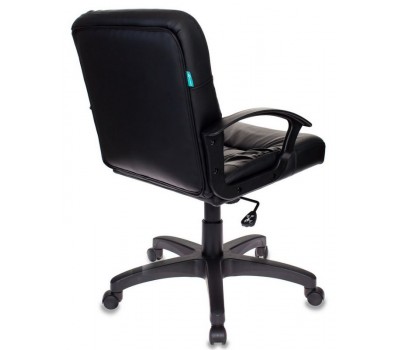 Кресло Бюрократ KB-7 черный искусственная кожа