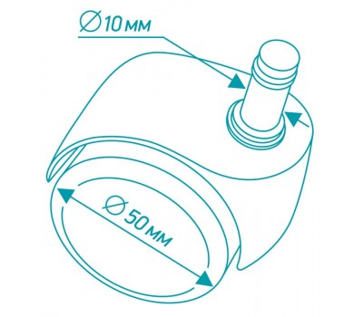 Набор колес Бюрократ BrakeCastorSetPU черный для паркета/ламината 50мм Набор колес Бюрократ BrakeCastorSetPU черный для паркета/ламината 50мм