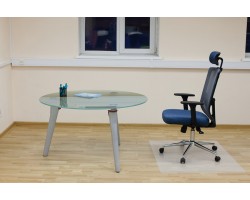 Коврик напольный Бюрократ -1019202 прямоугольный матовый для паркета/ламината полипропилен 120х90см