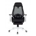 Кресло игровое Бюрократ CH-W770 черный искусст.кожа/сетка с подголов. крестовина пластик подст.для ног пластик белый