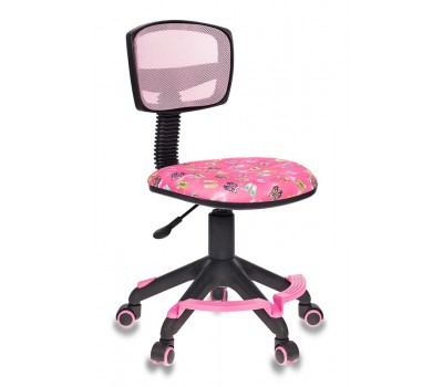 Кресло детское Бюрократ CH-299-F розовый сланцы сетка/ткань крестовина пластик подст.для ног