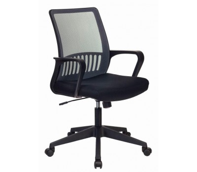 Кресло Бюрократ MC-201 спинка сетка серый TW-04 сиденье черный TW-11