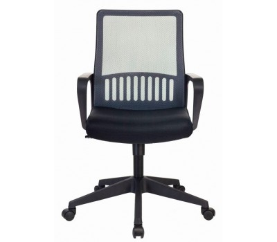 Кресло Бюрократ MC-201 спинка сетка серый TW-04 сиденье черный TW-11