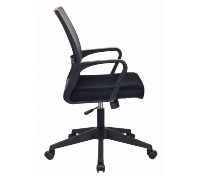 Кресло Бюрократ MC-201 спинка сетка серый TW-04 сиденье черный TW-11